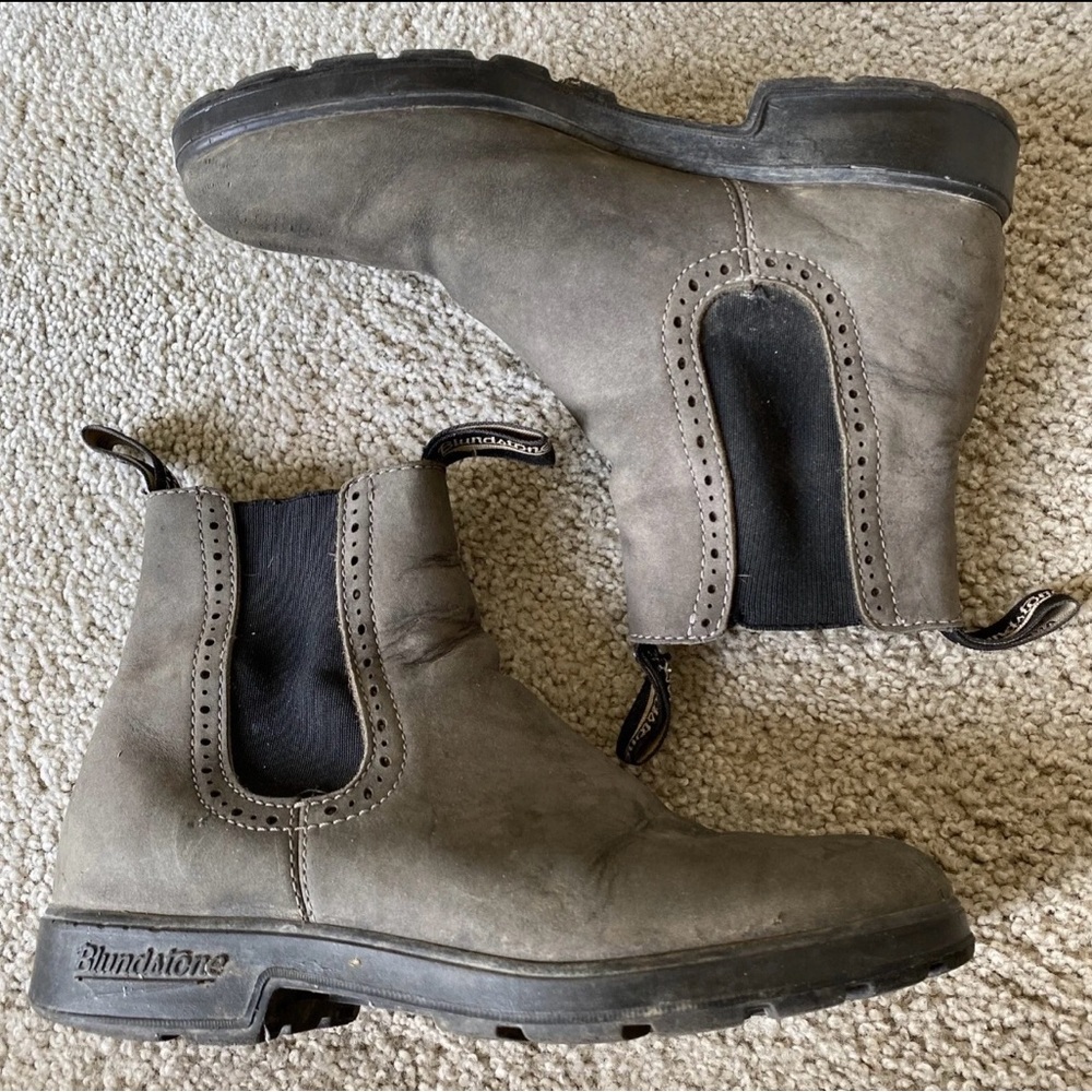 Blundstone #1630 Rustic Black high top boot